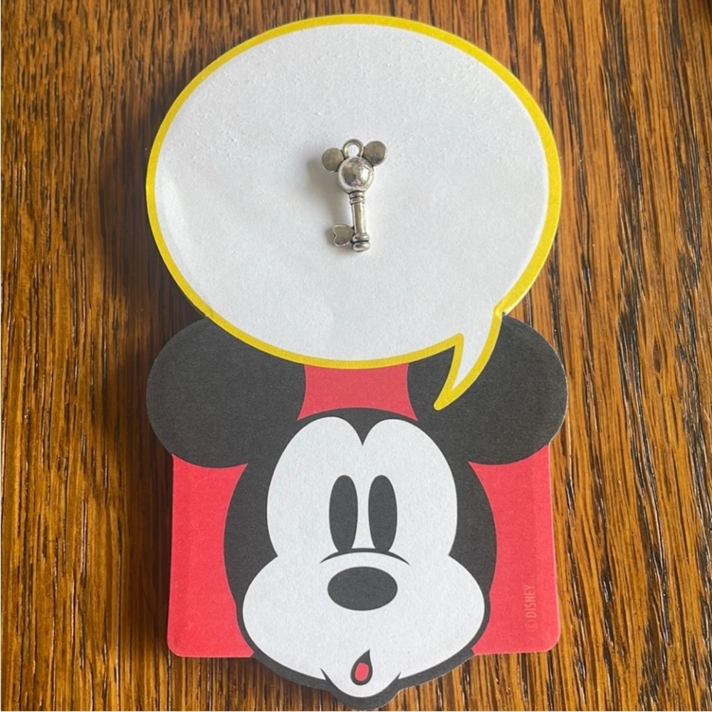 Tiny 1/2 Inch Disney Key Charm Mickey Mouse
